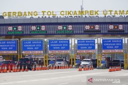 155.596 kendaraan kembali ke Jabotabek di awal tahun 2026