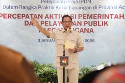 Mendagri minta praja IPDN terapkan ilmu saat bantu daerah bencana