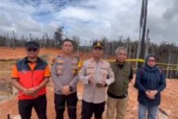 Pipa gas PT DGI di Riau terbakar