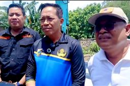 Jembatan bailey di Lombok Timur mulai dipasang