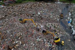 FOTO - Perluasan lahan TPA Antang Makassar