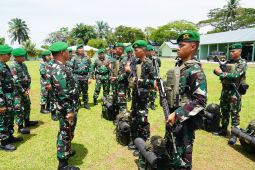 Korem 041 berangkatkan Satgas pengamanan pulau terluar Enggano