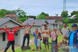 Warga terdampak banjir Wera-Ambalawi tempati huntara bantuan BNPB