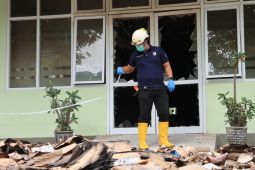 Polisi libatkan labfor selidiki kebakaran gudang farmasi RSUD Ponorogo