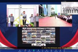 Kemenkum Babel apel pagi bersama awal 2026