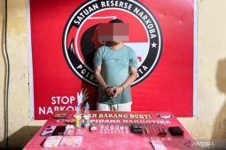 Polisi sita puluhan paket sabu-sabu dari terduga pengedar di Mataram