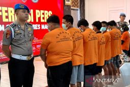 Enam tersangka keroyok warga Gowa hingga tewas