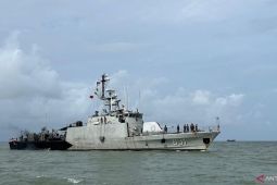 Kedatangan KRI Todak-631 di Belinyu