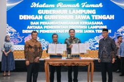 Jateng-Lampung sepakati 11 kerja sama senilai Rp832,3 miliar per tahun