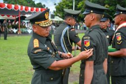 Pangdam Merdeka sebut prajurit muda dituntut kematangan mental