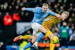 Manchester City berbagi angka saat jamu Brighton