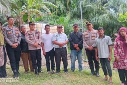 Polres Langkat bangun sumur bor pasca banjir di Pangkalan Susu