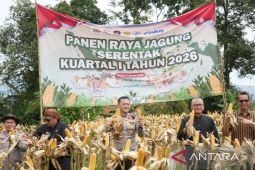 Sinergi Pemkab Bogor-Polri tingkatkan produksi jagung berkelanjutan