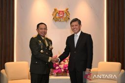 TNI bangun kerja sama bidang pertahanan dengan militer Singapura