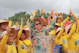 Polres Bengkayang panen raya jagung, kirim 100 ton ke Bulog