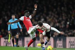 Bukayo Saka antar Arsenal menang 1-0 atas Brighton