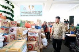 Pemprov Sulut distribusikan 10 ton beras bagi korban banjir Pulau Siau