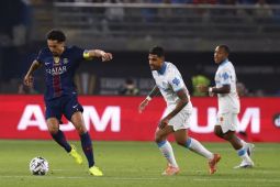 Menang adu penalti lawan Marseille, PSG juarai Piala Super Prancis