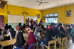 Polri latih anak-anak korban bencana komunikasi publik di Aceh Tamiang