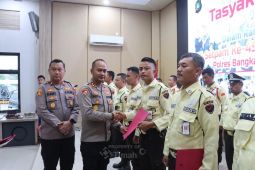 Satpam PT Timah terima penghargaan dari Kapolres Bangka Barat