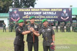 Danrem 045/Gaya Pimpin Sertijab Danyonif 147/KGJ