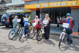 Dukung pola hidup sehat, SKK Migas PetroChina Sumbang delapan sepeda jalan santai HUT ke-69 Provinsi Jambi