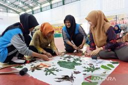 Dekranasda Kotim gali potensi pelajar lewat lomba ecoprint