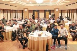 Menkum silaturahmi dengan pemimpin redaksi bahas KUHAP-KUHP