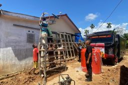 Polda Sumut buat sumur penuhi kebutuhan warga desa di Tapanuli Tengah