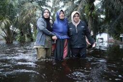 Banjir di sejumlah kabupaten/kota sudah mulai surut