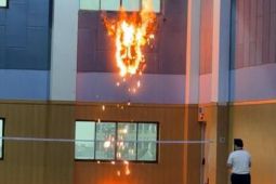 Tzu Chi School di PIK terbakar