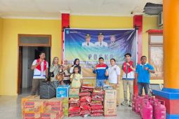 Pertamina Patra Niaga Papua Maluku - Hiswana Migas salurkan bantuan logistik korban bencana di Halmahera Utara