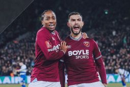 West Ham atasi QPR, West Brom menang adu penalti