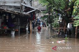 Curah hujan tinggi, banjir rendam 35 RT dan 23 ruas jalan di Jakarta