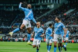 Manchester City menang atas Wolves , Tottenham tertahan