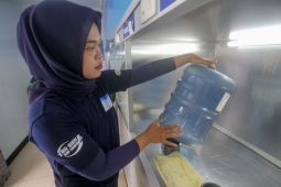 Peluncuran kontainer Biru di SPBU