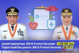 Keaktifan JKN Gorontalo capai 95 persen hasilkan penghargaan UHC Award