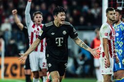 Bayern Muenchen masih kokoh di puncak klasemen Liga Jerman usai hantam Koln 3-1