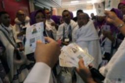 Kartu nusuk untuk jamaah haji akan dibagikan di Tanah Air