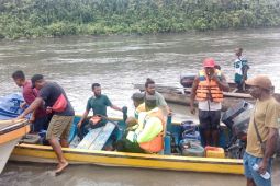 Tim SAR gabungan cari warga tenggelam di Sungai Mamberamo