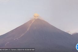 Gunung Semeru alami 23 kali gempa letusan selama enam jam