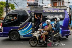 Kepadatan kendaraan saat libur panjang di Kabupaten Garut