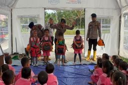 Polda Sumut beri layanan pemulihan trauma anak korban banjir di Tapsel