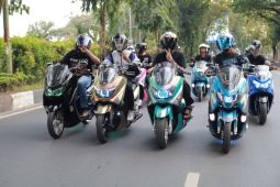 Yamaha Synergy Ride silaturahmi komunitas di Banjarmasin