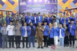 Sekda Panguhum Nasution hadiri pelantikan PMII Palas