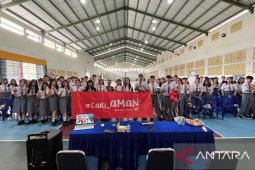 AHM dan Honda Babel edukasi keselamatan berkendara pelajar SMA Santo Yosef