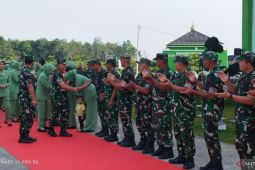 Pangdam II Sriwijaya kunjungan kerja ke Kodim 0432 Bangka Selatan
