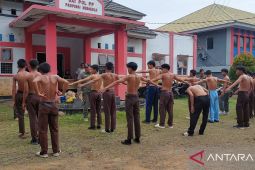 Satpol PP Bengkulu bina puluhan pelajar cegah tawuran-kriminalitas