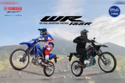 Yamaha WR155 R tampil ikonik dengan desain bodi dan grafis anyar