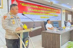 Gelar latpraops, Polda Maluku siapkan Operasi Pekat Salawaku sasar peredaran minuman keras